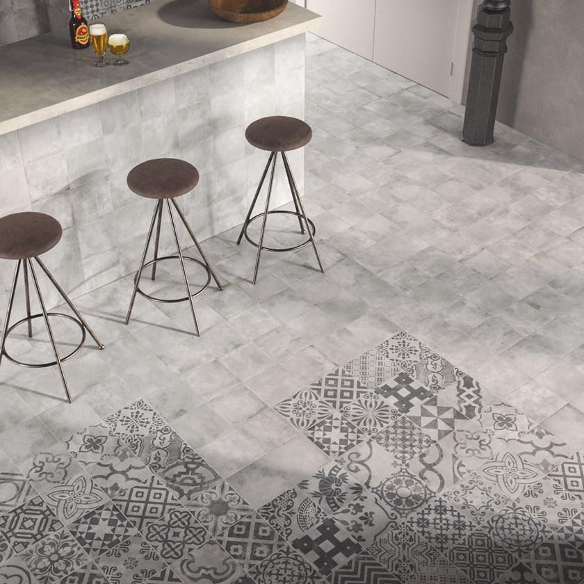 Casalgrande Padana Настенная / напольная плитка из керамогранита с эффектом энкаустики Granitoker sun-id-1473786 - Вид №6