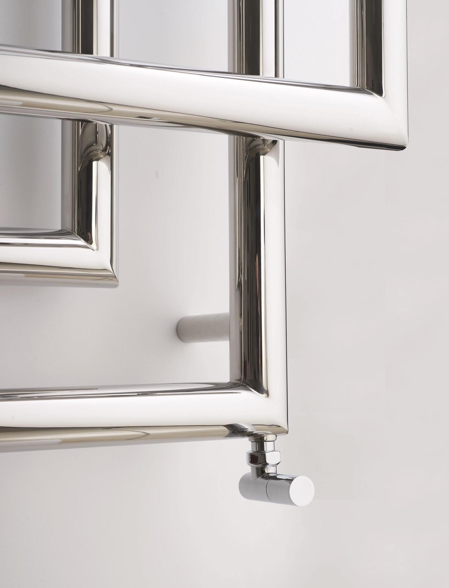 Полотенцесушитель Hammam MAYA Stainless steel  комбинированный; электрический или водяной Сталь  - Вид №5