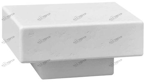 GANSK Низкий квадратный сервировочный стол из стекловолокна Nordic G4009