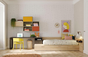 103570 Детская спальня с кроватью La Grama Kubox