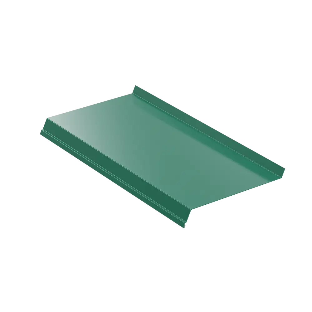 Отлив 150x2000 мм цвет зеленый ВЕГА STLM-2020536 - Вид №1