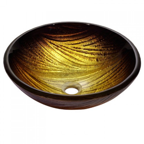 GV390-19mm-FVS1005 Накладная раковина на столешницу  прямоугольная Krausru  - Вид №4