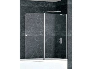 Стена для ванной из хрусталя