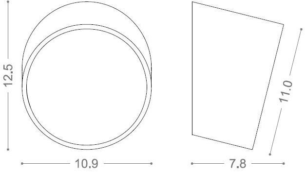 PURALUCE Светодиодный настенный светильник прямого света в современном стиле Caos sun-id-1462473 - Вид №4