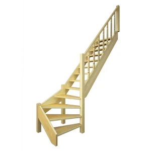 Лестница поворотная 90° ЛЕС-07 универсальная