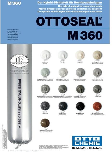 8-Chemie Гибридный герметик для деформационных швов между зданиями Ottoseal® sigillanti sun-id-1350018 - Вид №1