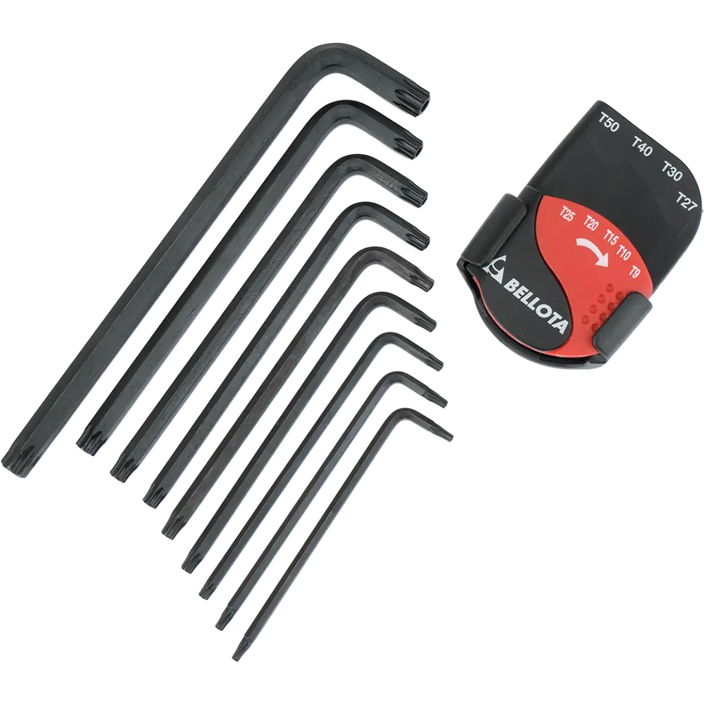 Набор шестигранных ключей Bellota 6459-9TIP, 9 предметов 87033992 STLM-0843825