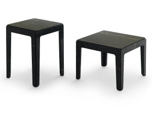 Квадратный мраморный журнальный столик