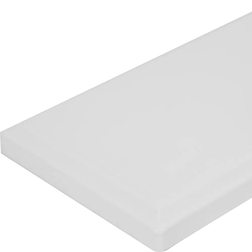 Дверь для ящика под духовку Delinia «Леда белая» 60x10 см, МДФ, цвет белый STLM-2084216 - Вид №1