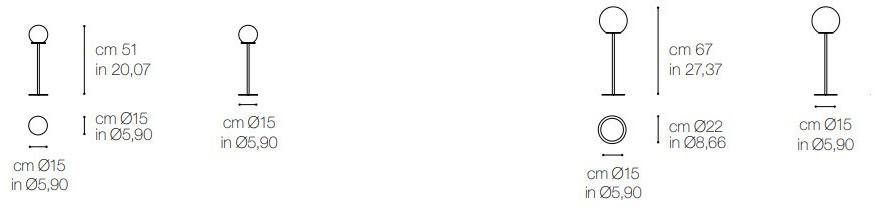 Grilli Настольная лампа Moon 740601/-02 - Вид №3