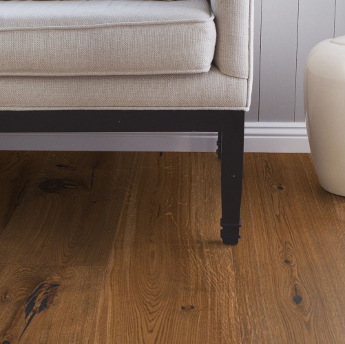 Инженерная доска Boen Chalet Antique Дуб Натур (Гладкая) 2000-4000х250 мм 2100410026 - Вид №3