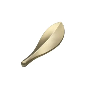 Мебельная ручка-кнопка 6201 матовое золото 100 мм