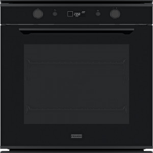 116.0606.102 Best, электрический духовой шкаф, 60 см, серия mythos, 73л, 10 функций, 9 автоматических рецептов, сенсорное управление, утапливаемые ручки, дисплей, пиролиз, телескопические направляющие 1 уровень, черный Franke Franke Mythos