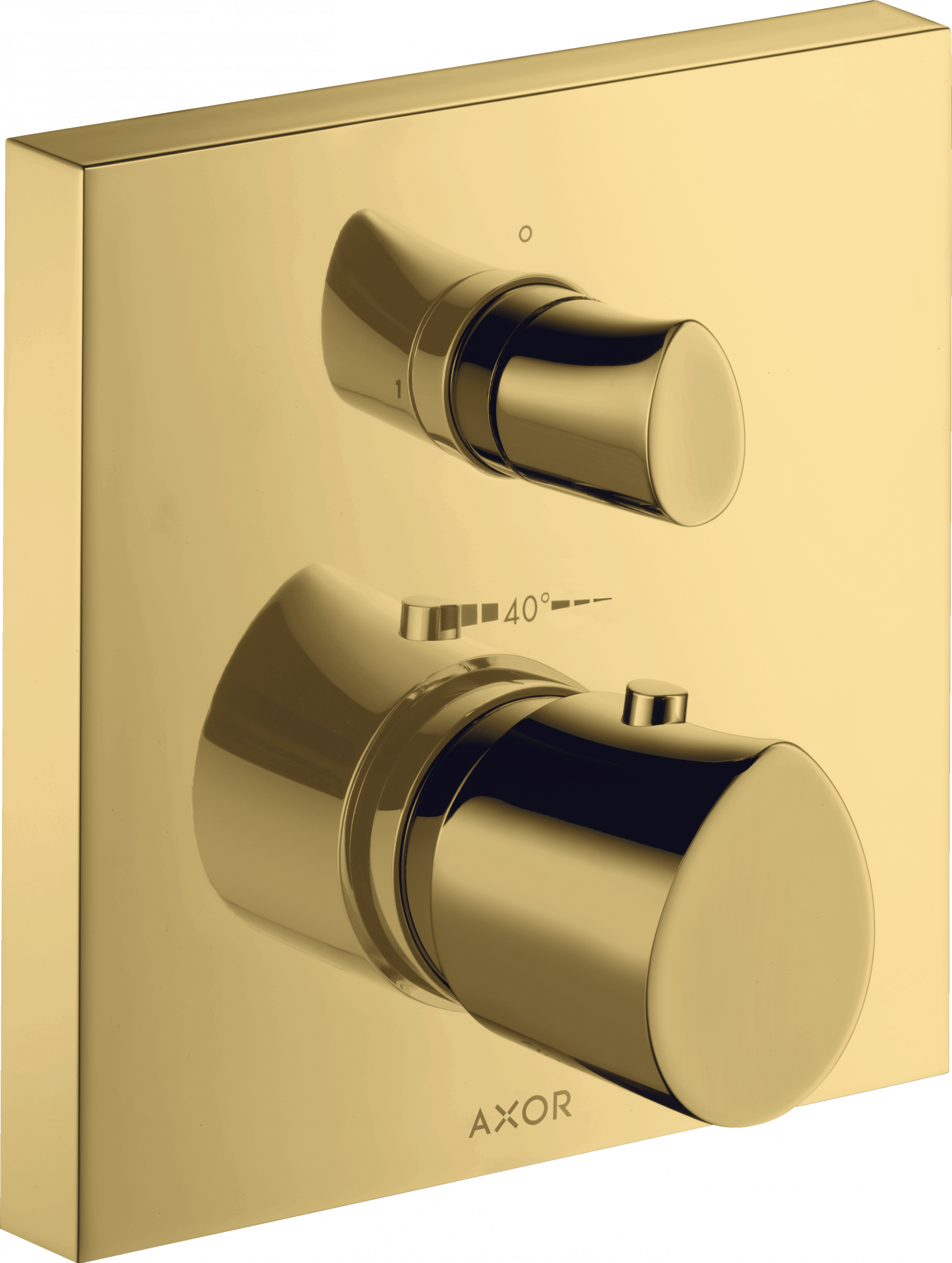 12715990 Термостат скрытого монтажа с запорным вентилем AXOR STARCK ORGANIC