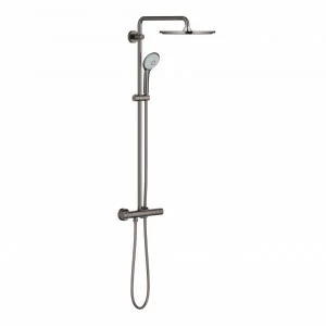 Душевая система GROHE Euphoria XXL 310 с термостатом, тёмный графит глянец (26075A00)