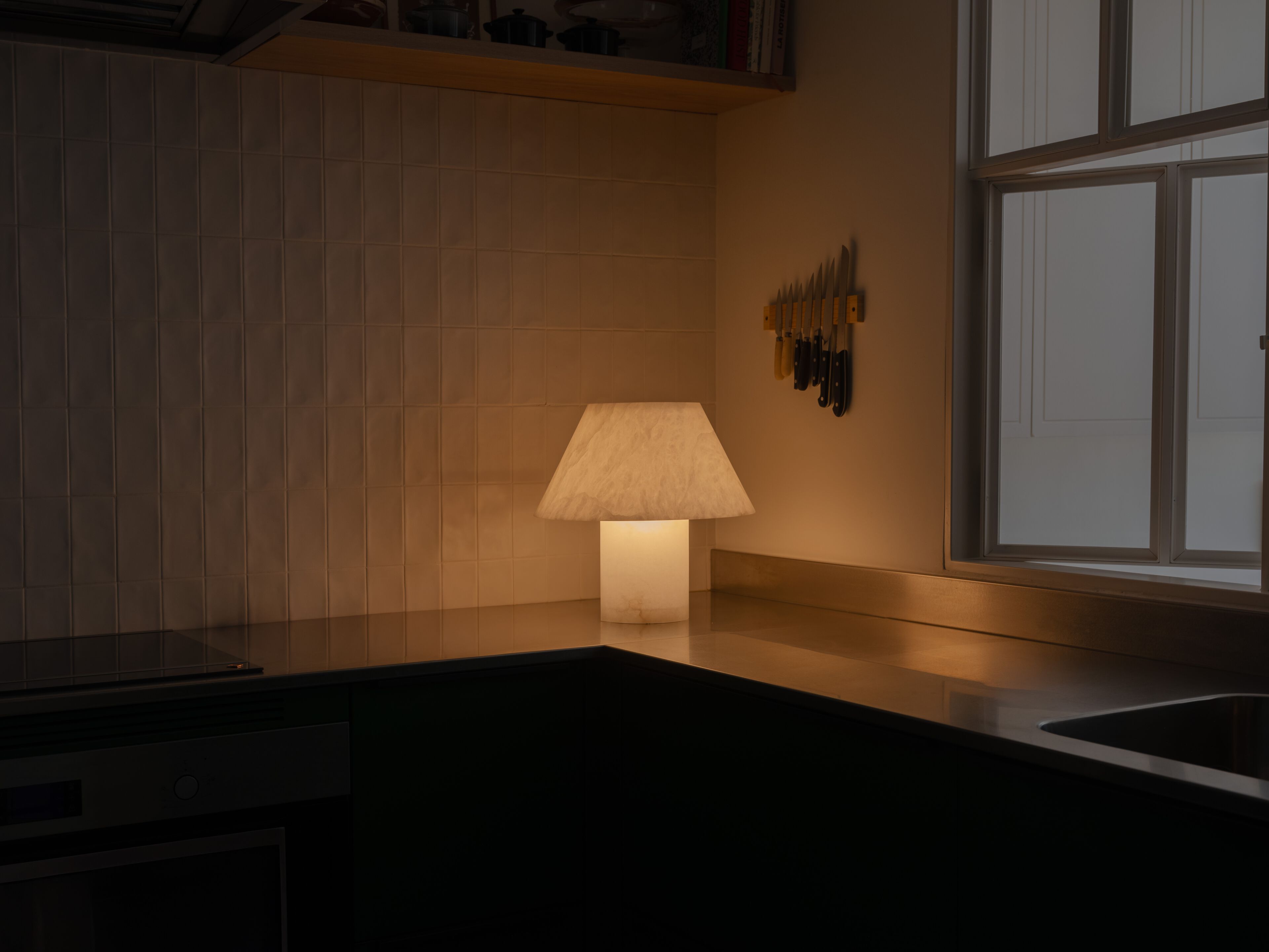 Наружная настольная лампа / настольная лампа из алебастра PARACHILNA Petra ARCH-00085709 - Вид №2