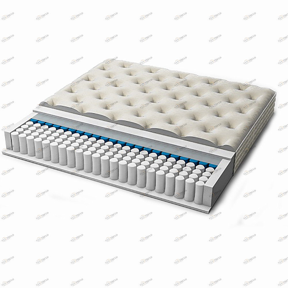 Матрас с независимым пружинным блоком 180x200 Duo Star BELABEDDING  255923 Белый 