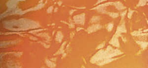 3111434 Фольга "восковая", Cracelle, 20x10 см, упаковка 1 шт., цвет оранжевый