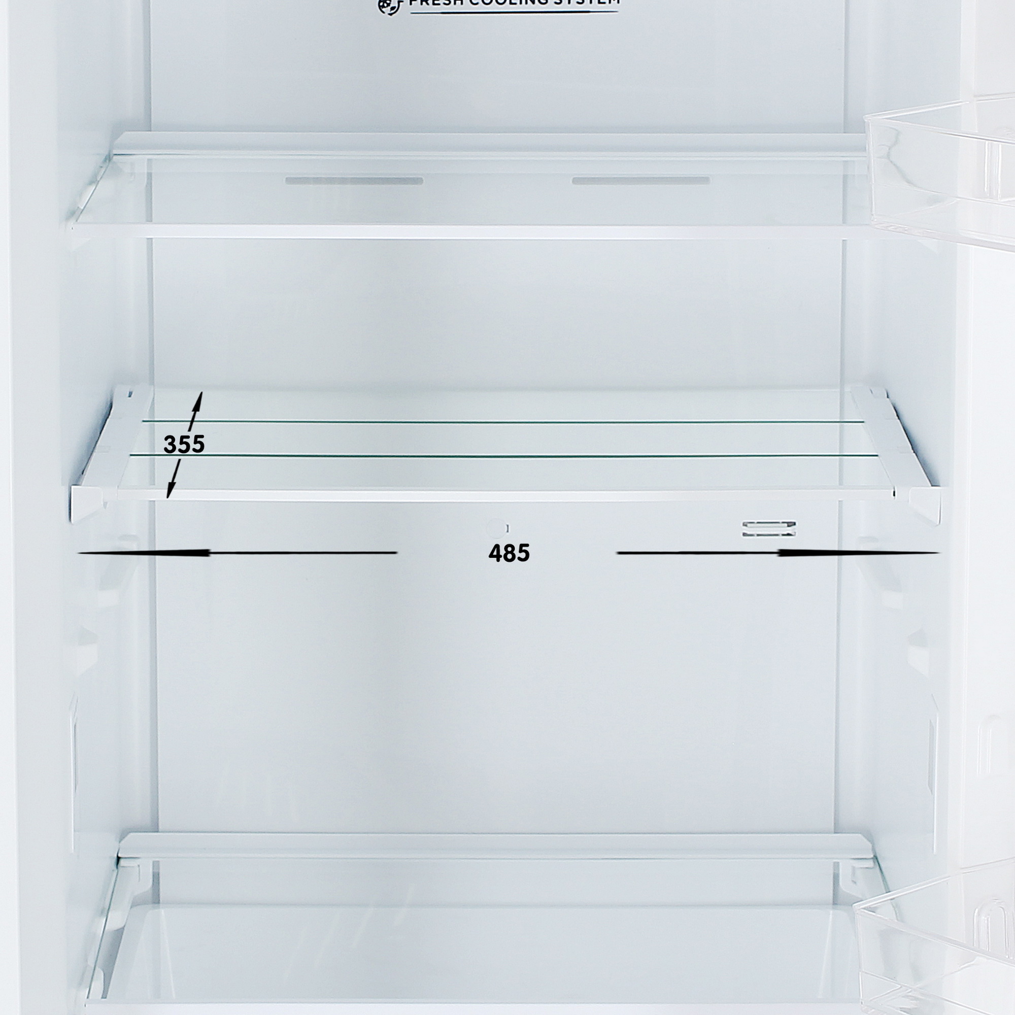 9261639 Холодильник с морозильником   DEXP B4-40AMA белый STDN-0054687 - Вид №8