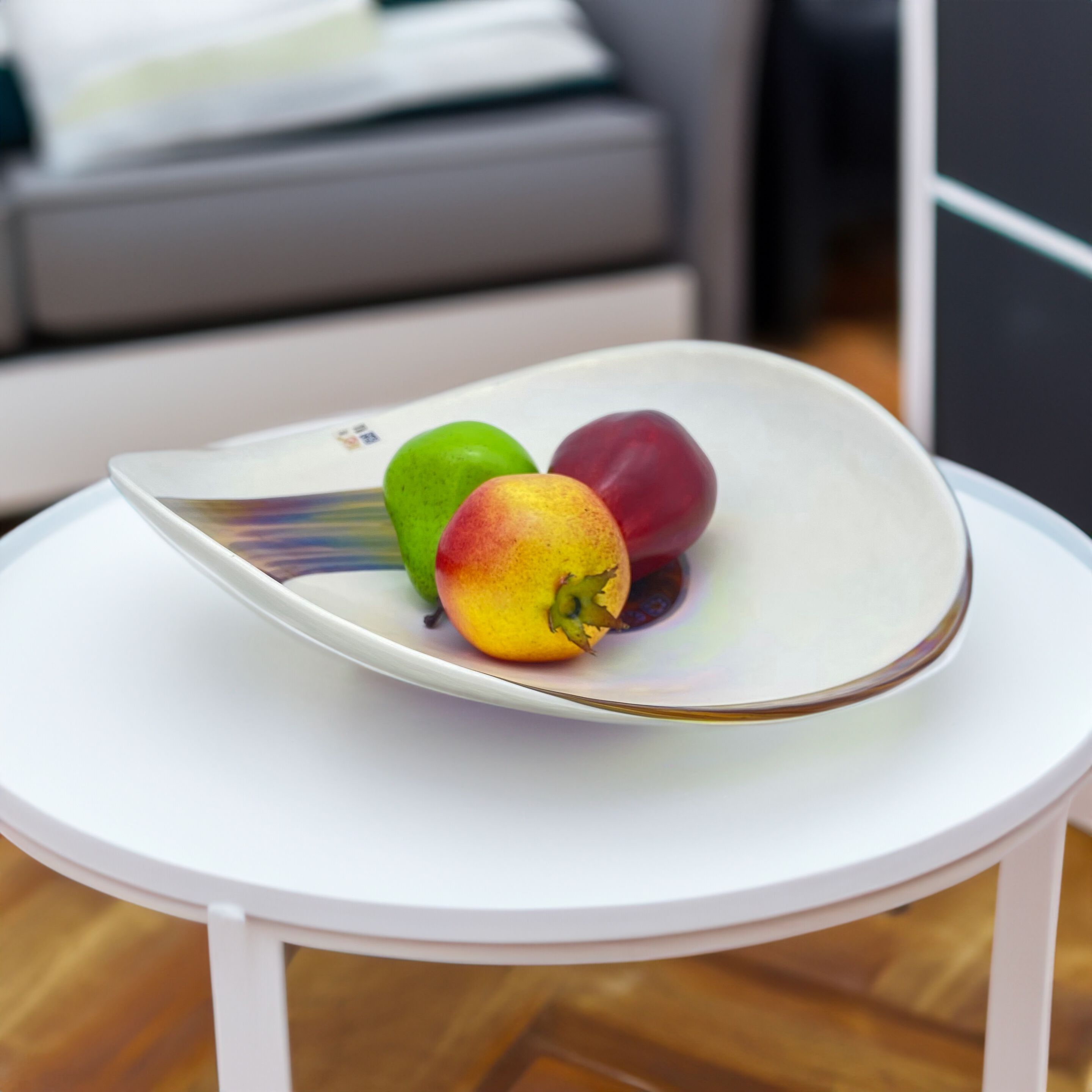 Тарелка для фруктов из муранского стекла ручной работы YourMurano Decorative Plates ARCH-00109072 - Вид №5