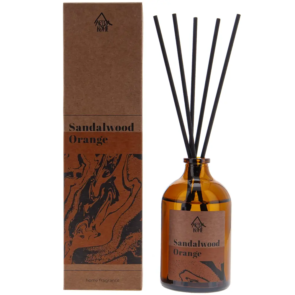 ARIDA HOME Диффузор ароматический Сандал и апельсин 100 мл 89026699 STLM-0818445