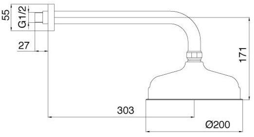 Rubinetterie Treemme Old italy  499-495-497  - Вид №1