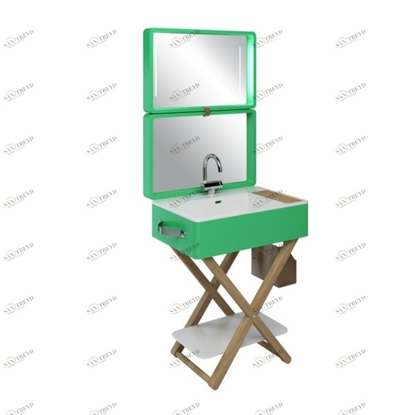 Комплект мебели Olympia Ceramica My.Bag зелень MYBAGCOM31