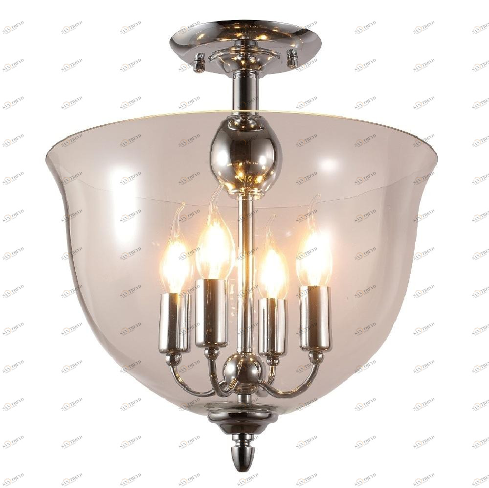 Потолочный светильник Crystal Lux Atlas PL4 Chrome CRYSTAL LUX ATLAS 103432 Серый