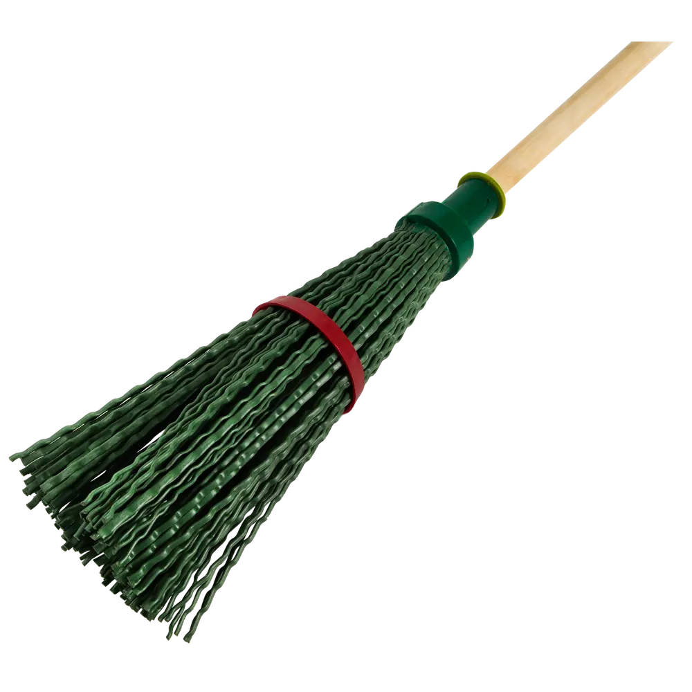 Santreyd Круглая садовая метла с деревянным черенком 14363523 STLM-0955572 - Вид №1