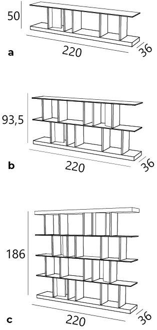 ELITE TO BE Книжный шкаф двусторонний с вращающимися деревянными полками sun-id-1344883 - Вид №6