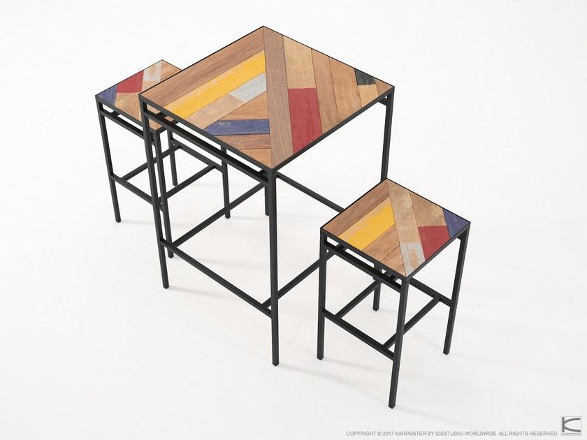 KARPENTER Квадратный стол для договора Planke Pk11 - Вид №2