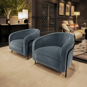 Тканевое кресло