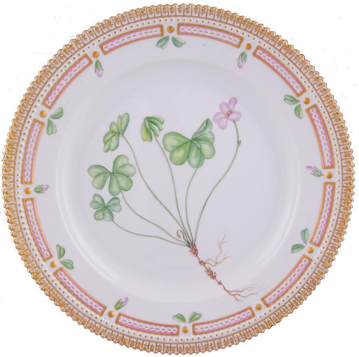 71313 Royal Copenhagen Тарелка десертная 17см "Флора Даника" Фарфор 