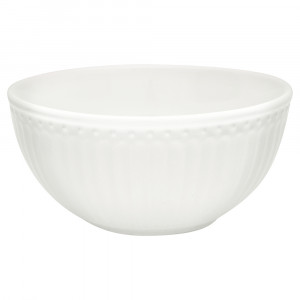 STWCERAALI0106 Пиала Alice White 14 См Greengate SS2020