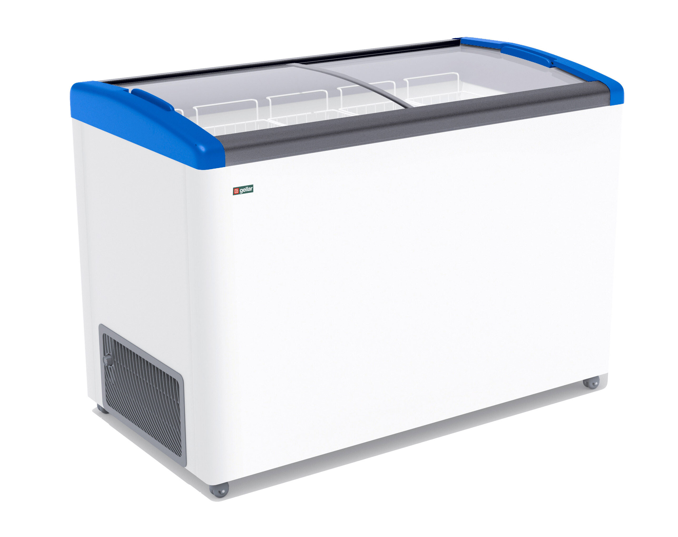 1229591 Морозильный ларь Frostor Gellar FG 400 E белый, синий STDN-0067730