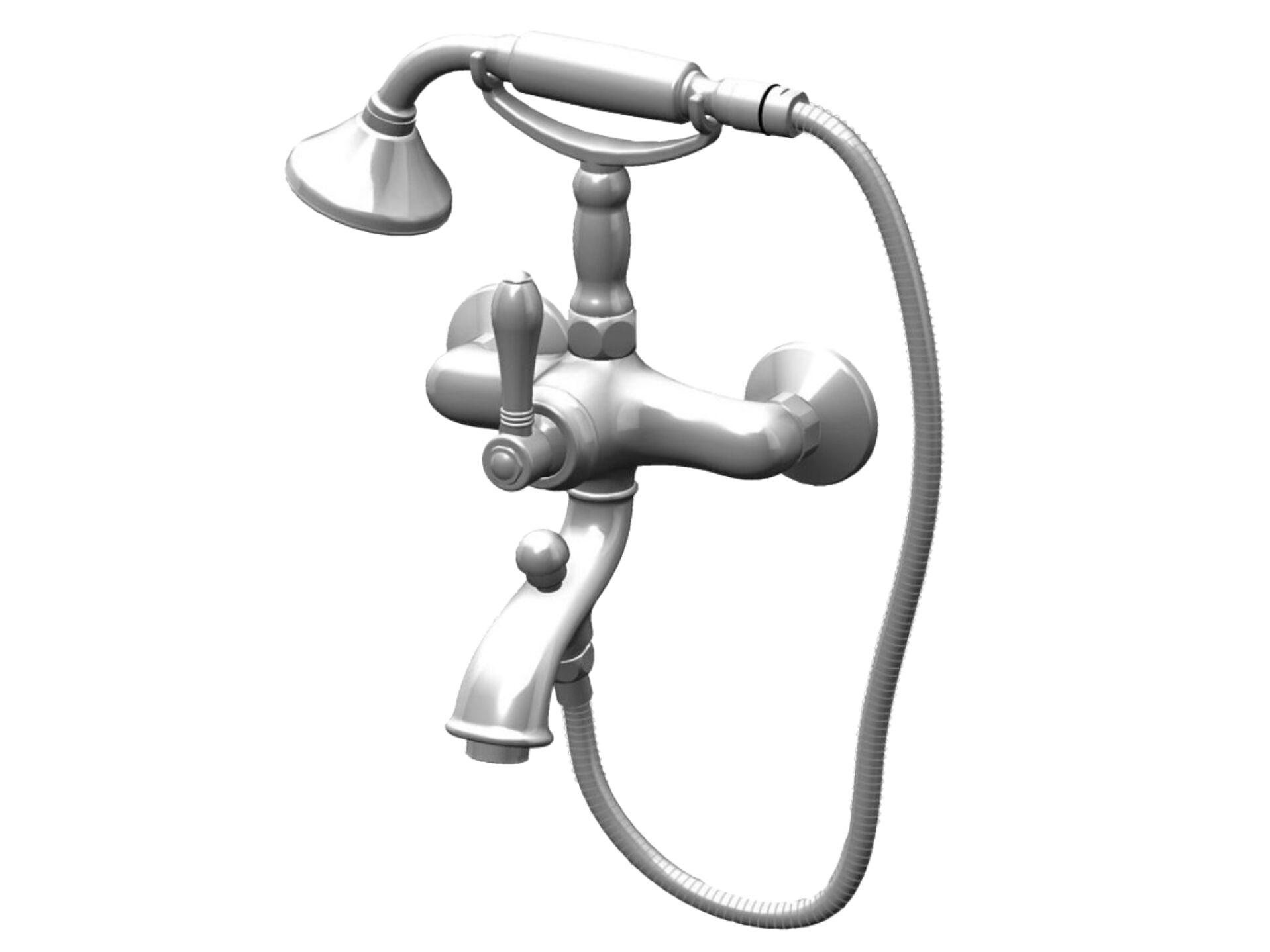 Внешний смеситель для ванны с ручным душем GATTONI Orta ARCH-00083803 - Вид №1