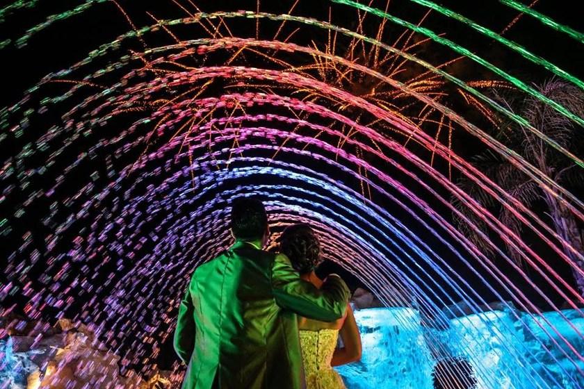 CASCADE Напольный водяной туннель sun-id-1376142 - Вид №2