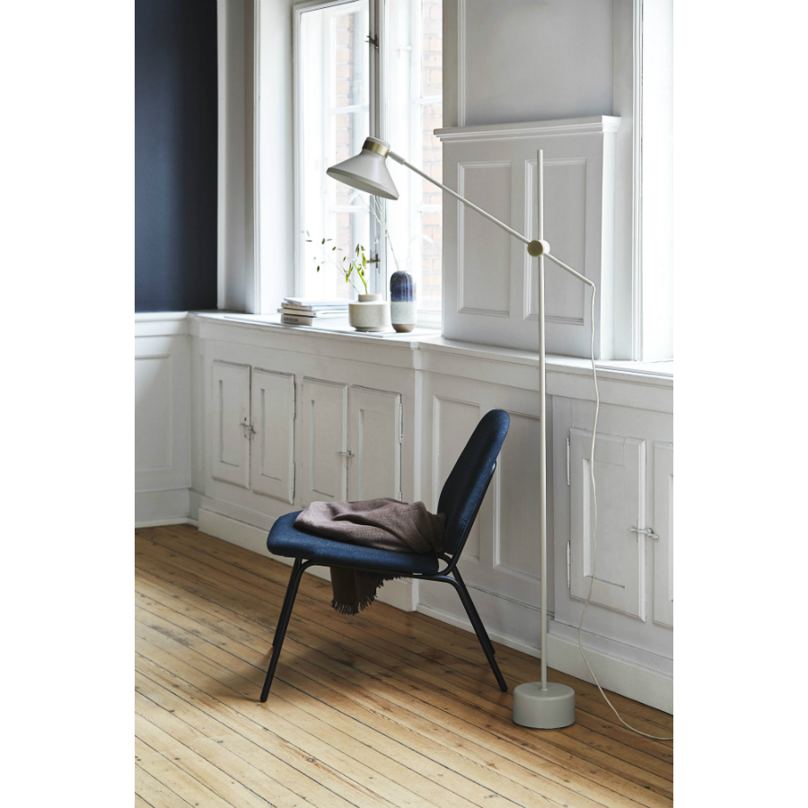 Лампа напольная MR, D19 см, серо-коричневая матовая Frandsen 3275330011 - Вид №1