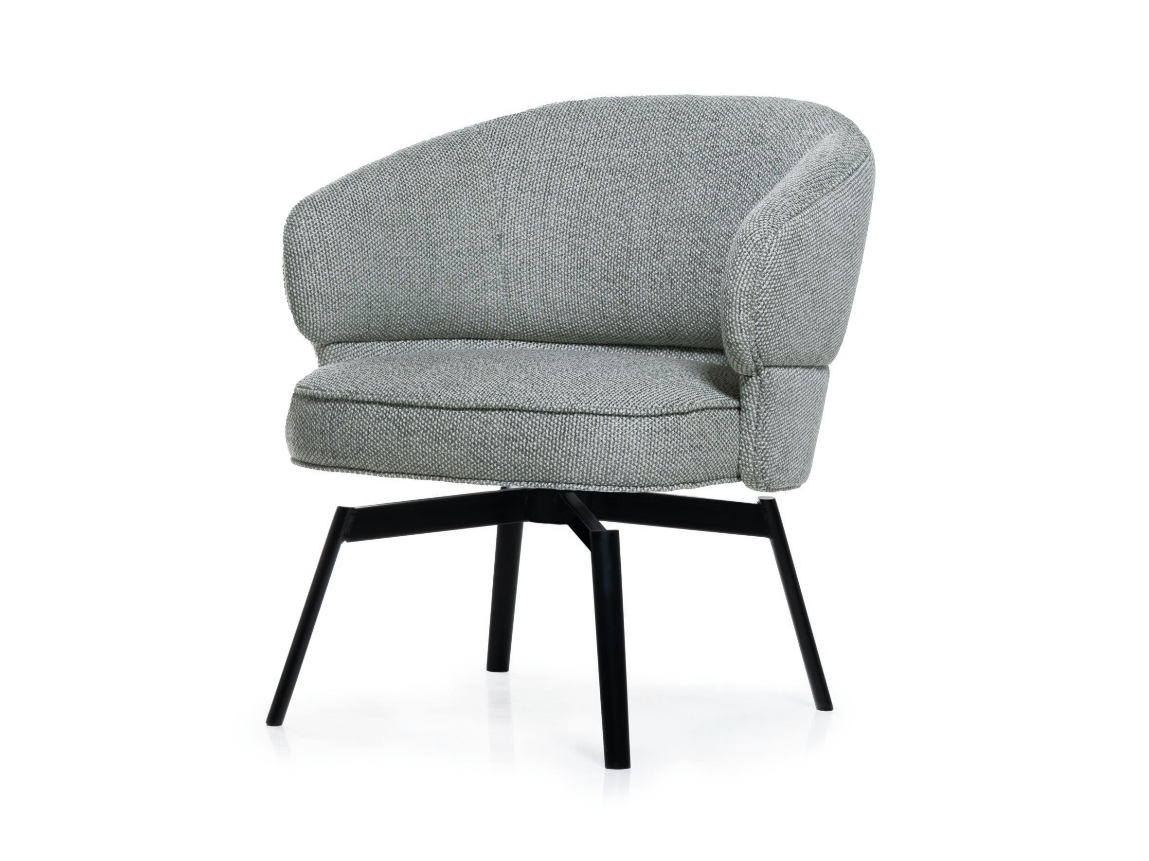 Тканевое вращающееся кресло с подлокотниками Wittmann Мортон ARCH-00006824