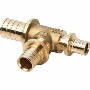 Тройник переходной 25x20x16 аксиальный для труб из сшитого полиэтилена STOUT