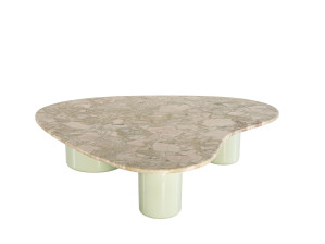 Журнальный столик с мраморной столешницей