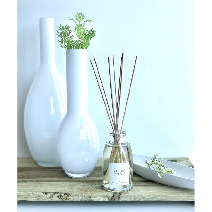 Диффузор ароматический The Olphactory Relax "Белый мускус" 250 мл AMBIENTAIR  00-3895035 Белый  - Вид №2