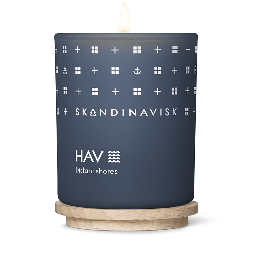 SK20204 Свеча ароматическая hav с крышкой, 65 г (новая) S K A N D I N A V I S K  - Вид №3