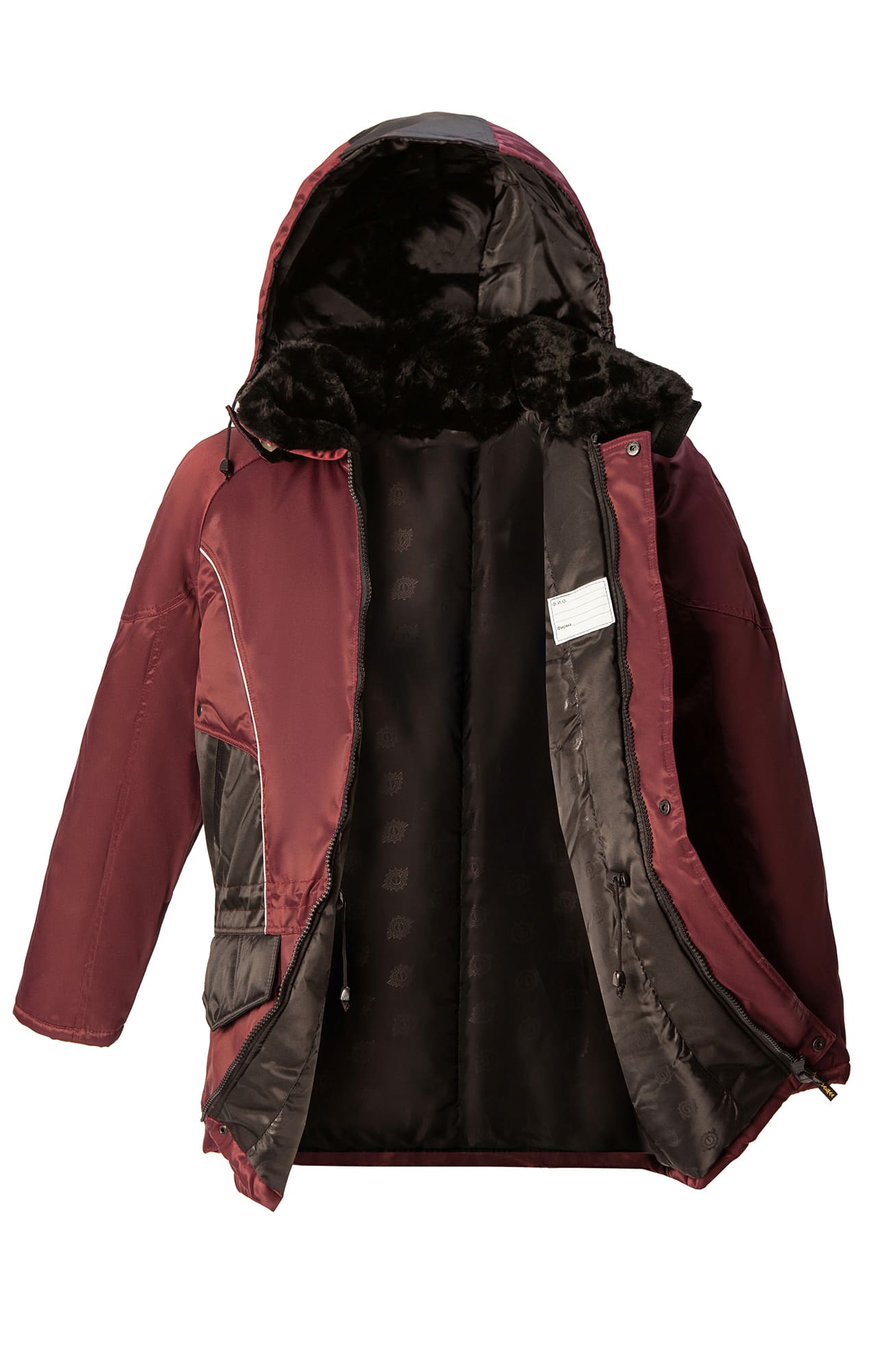 61590 Костюм "Сатурн" зимний бордо  Зимняя спецодежда  размер 56-58/182-188  - Вид №5