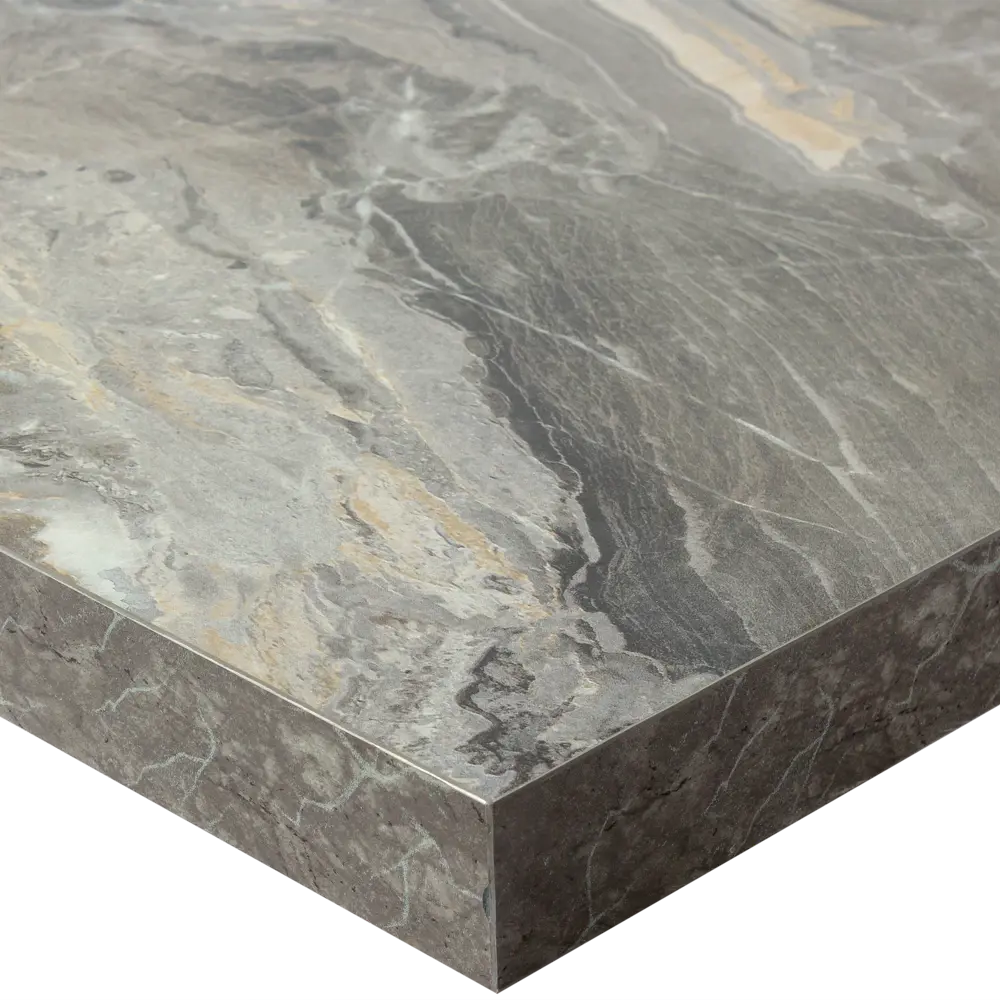 Столешница Delinia Рашчер 120x3.9x60 см HPL/ДСП цвет серый ДСП Прямой угол STLM-2048008 - Вид №3