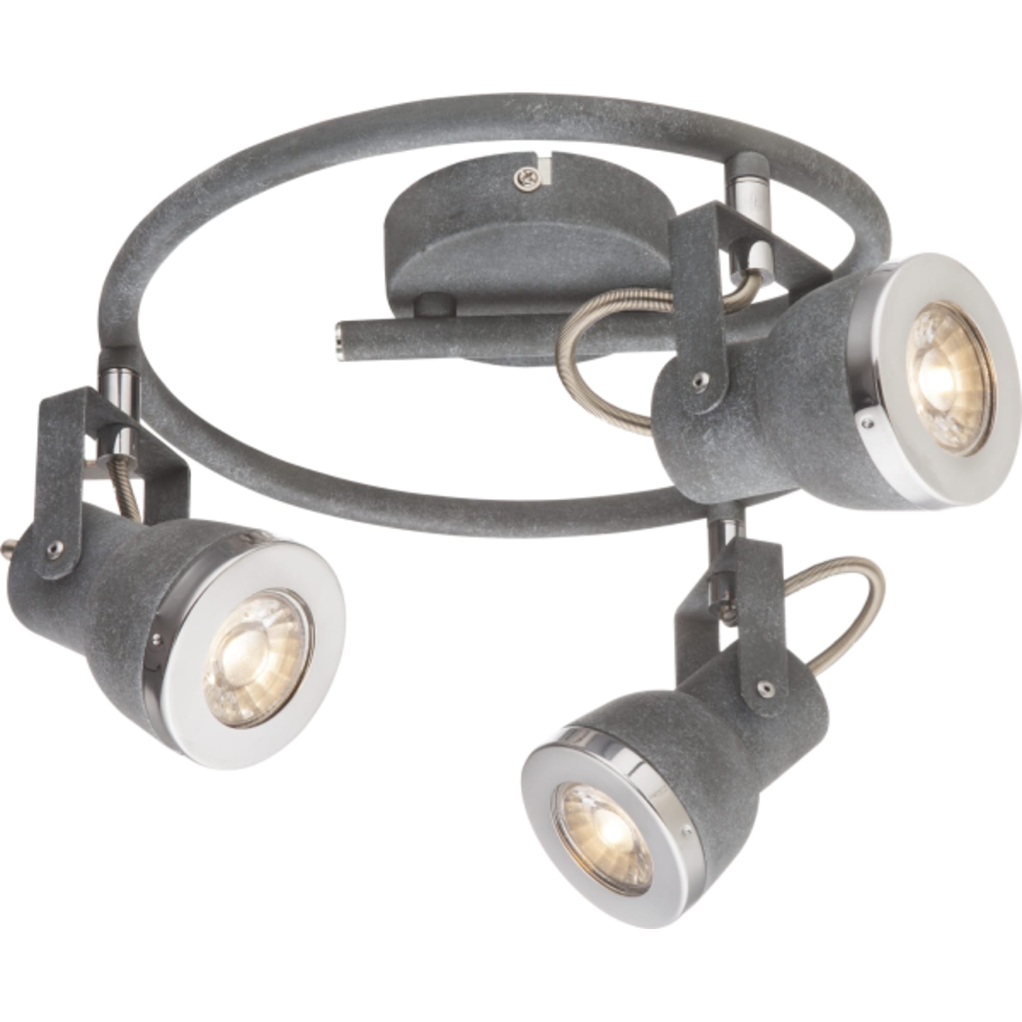 82156834 Спот GLOBO -3 GU10 3x50W серый 57000 Santreyd  - Вид №2