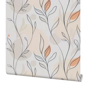 Обои флизелиновые Palitra Life Air 2 бежевые PL72613-25