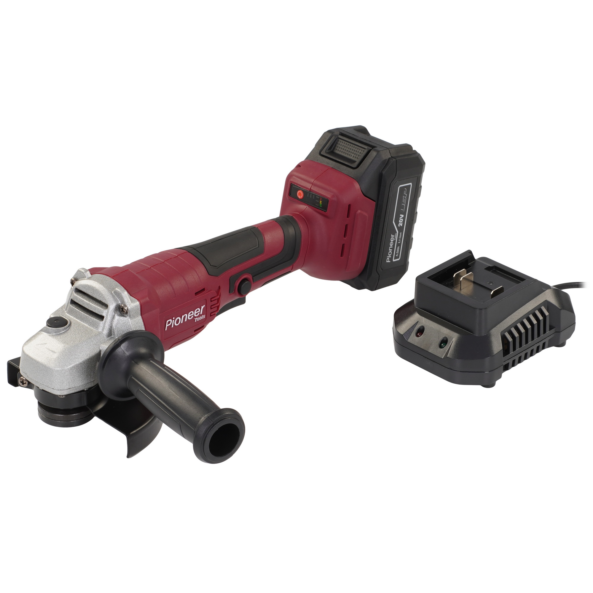 Углошлифовальная машина (УШМ) Pioneer AG-M20V-125-01B USP 9216865 STDN-0092056