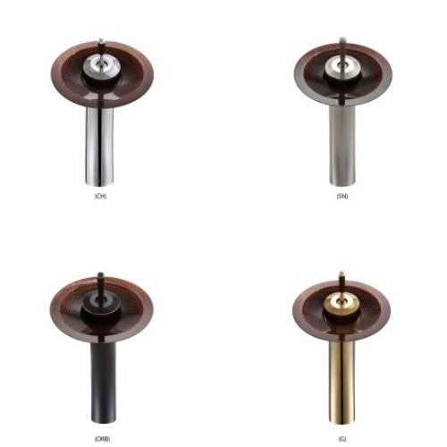 C-GV694-19mm-KGW1700 Накладная раковина на столешницу  прямоугольная Krausru  - Вид №7