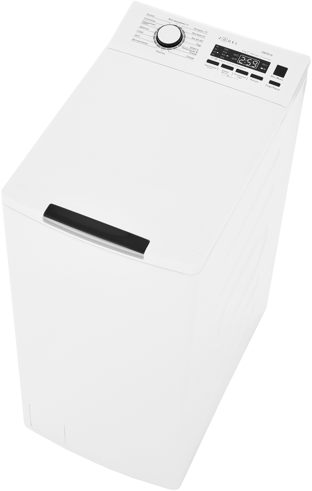 9982987 Стиральная машина ZUGEL ZWT813I белый STDN-0091362 - Вид №3